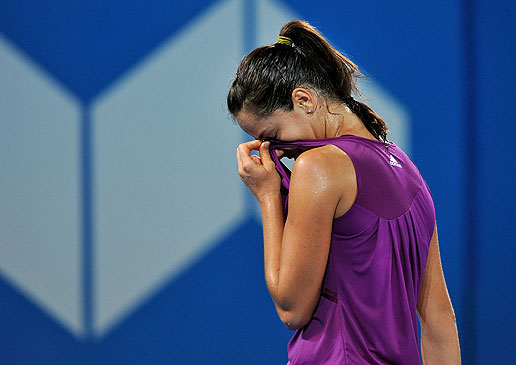 Ivanovic crashes out in Brisbane