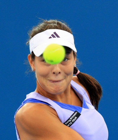  straightset victory over Daniela Hantuchova of Slovakia