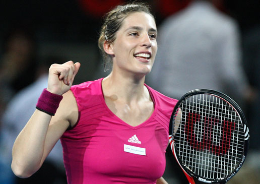 Petkovic advanced to the final four in just over 80 minutes with a 