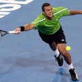 Jo-Wilfried Tsonga is put to the test by good friend Richard Gasquet in their quarterfinal.