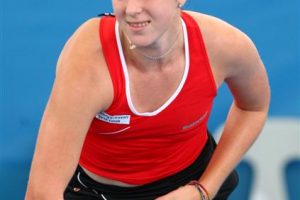 Up and coming Russian youngster Anastasia Pavlyuchenkova 