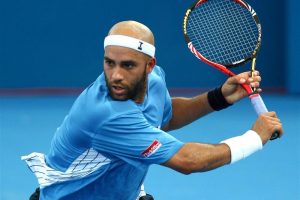 James Blake defeated Marc Guicquel in three tight sets