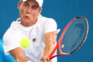 Matthew Ebden of Australia went out in two sets against Richard Gasquet