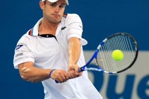 Andy Roddick defeated Carsten Ball of Australia 7-6(0) 6-3