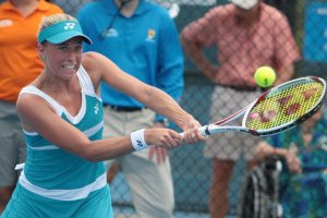 Andrea Hlavackova fought hard, but was defeated in qualifying.