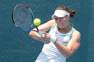 Lucie Hradecka won through to the main draw.