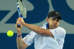 Andy Roddick's concentration is immense.