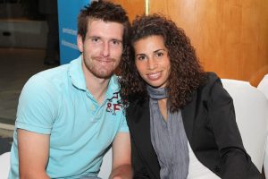 Austrians Alexander and Natasha Peya joined the party. 