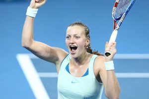 And she wins!  Petra Kvitova takes the Womens Finals.