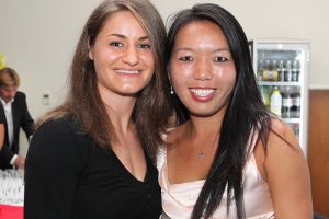 Romanian Niculescu Monica and Vania KING, of the USA. 