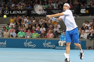  “It’s like having a home crowd here. Every time I come to Australia the crowd is really nice to me, so friendly, so I’m very happy to be back.” Marcos Baghdatis (Cypress).