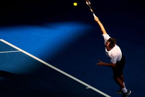 Petzschner Aced his serve nine times.