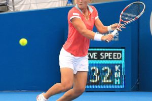 Stosur’s win sets up an all-Australian affair in the second round where she will meet Jarmila Groth.