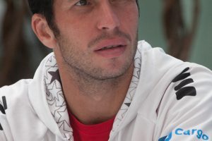 Radek Stepanek at the official draw ceremony. SMP IMAGES