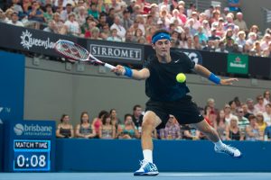 Bernard Tomic, Brisbane, 2012. SMP IMAGES