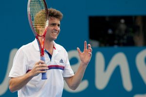 Gilles Simon, Brisbane, 2012. SMP IMAGES