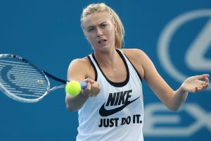 Maria Sharapova. Brisbane International. GETTY IMAGES