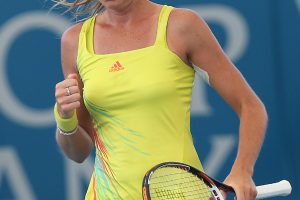 Daniela Hantuchova. Brisbane International. GETTY IMAGES