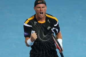 Lleyton Hewitt. Brisbane International. GETTY IMAGES