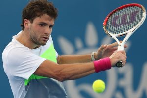 Grigor Dimitrov. Brisbane International. GETTY IMAGES