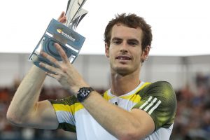 Andy Murray. Brisbane International. GETTY IMAGES