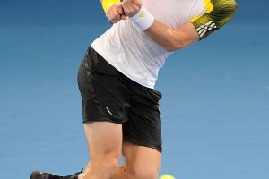 Andy Murray. Brisbane International. GETTY IMAGES