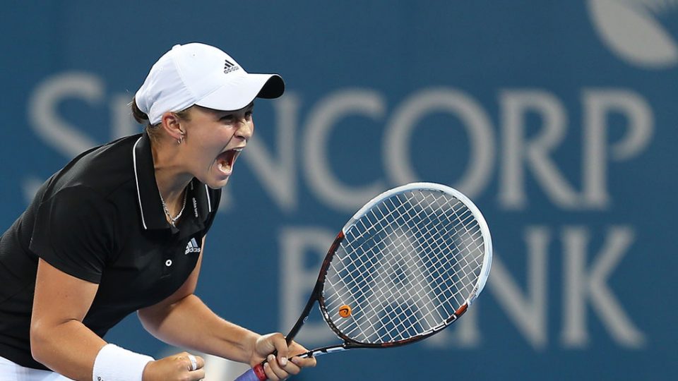 Ashleigh Barty, Brisbane International, 2014. MATT ROBERTS