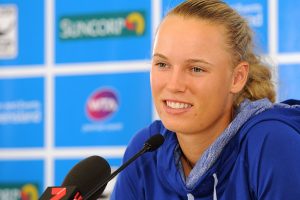 Caroline Wozniacki, Brisbane International, 2014. MATT ROBERTS