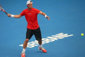 Lleyton Hewitt, Brisbane International, 2014. GETTY IMAGES