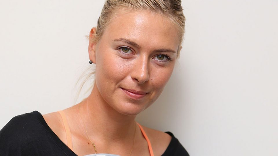 Maria Sharapova, Brisbane International 2014. GETTY IMAGES