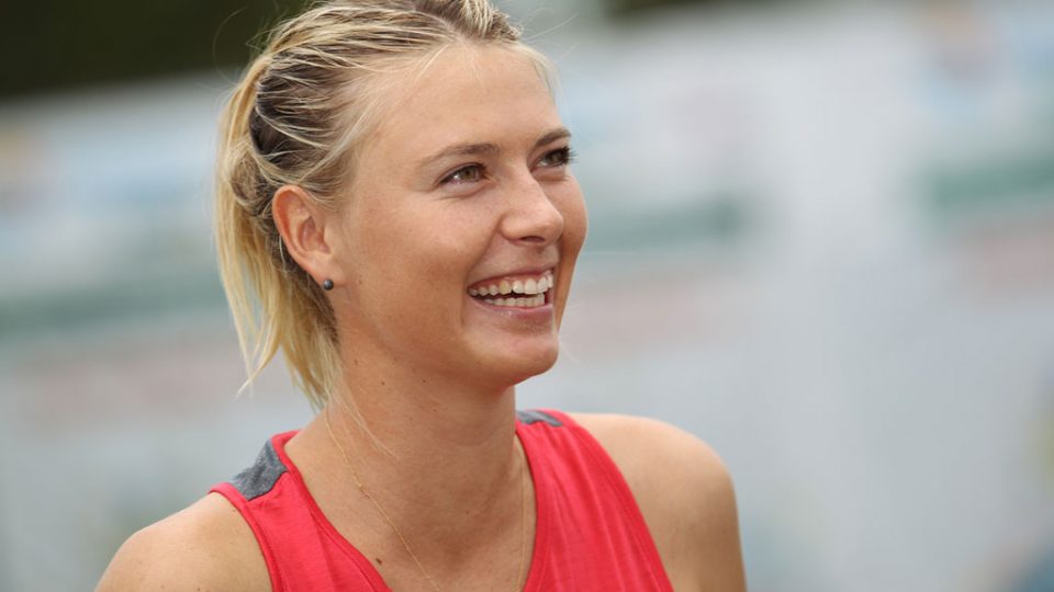 Maria Sharapova, Brisbane International, 2014. MATT ROBERTS