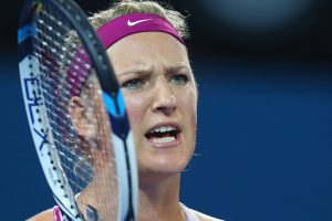 Victoria Azarenka, Brisbane International, 2014. GETTY IMAGES