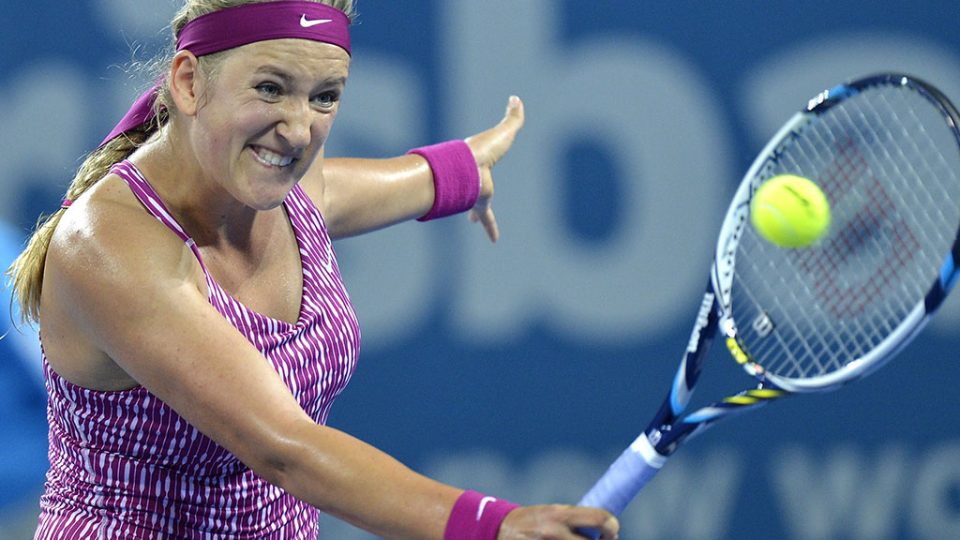 Victoria Azarenka, Brisbane International, 2014. GETTY IMAGES