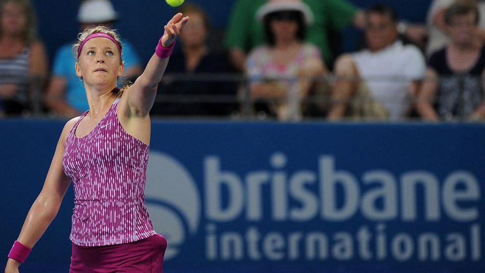 Victoria Azarenka, Brisbane International, 2014. GETTY IMAGES