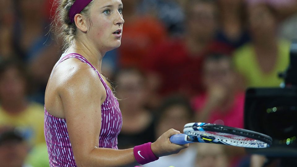 Victoria Azarenka, Brisbane International, 2014. GETTY IMAGES