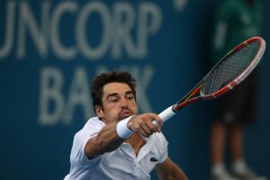 Jeremy Chardy, Brisbane International, 2014. MATT ROBERTS