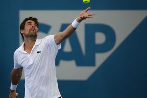 Jeremy Chardy, Brisbane International, 2014. MATT ROBERTS