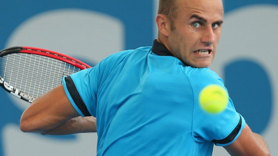 Marius Copil, Brisbane International, 2014. GETTY IMAGES