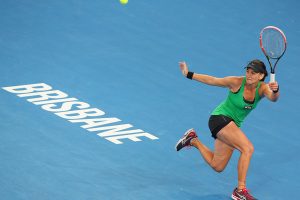 Casey Dellacqua, Brisbane International, 2014. GETTY IMAGES