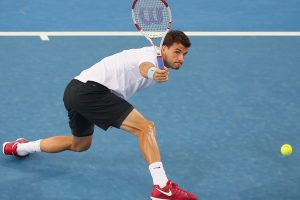 Grigor Dimitrov, Brisbane International, 2014. GETTY IMAGES