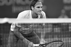 Roger Federer, Brisbane International, 2014. GETTY IMAGES