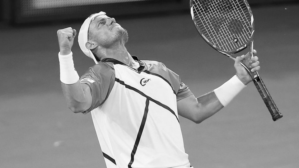 Lleyton Hewitt, Brisbane International, 2014. GETTY IMAGES