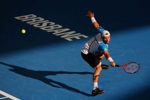 Lleyton Hewitt, Brisbane International, 2014. GETTY IMAGES