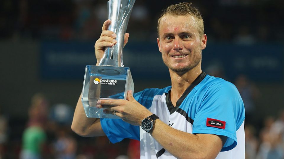 Lleyton Hewitt, Brisbane International, 2014. GETTY IMAGES