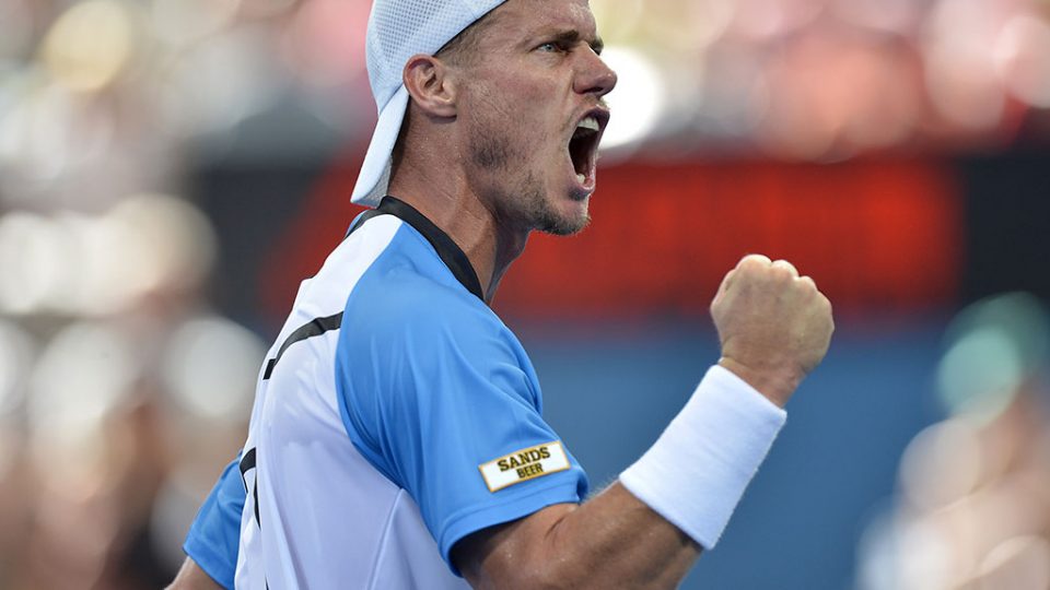 Lleyton Hewitt, Brisbane International, 2014. GETTY IMAGES