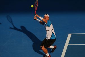 Lleyton Hewitt, Brisbane International, 2014. GETTY IMAGES