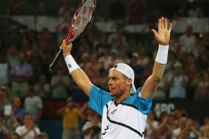 Lleyton Hewitt, Brisbane International, 2014. GETTY IMAGES