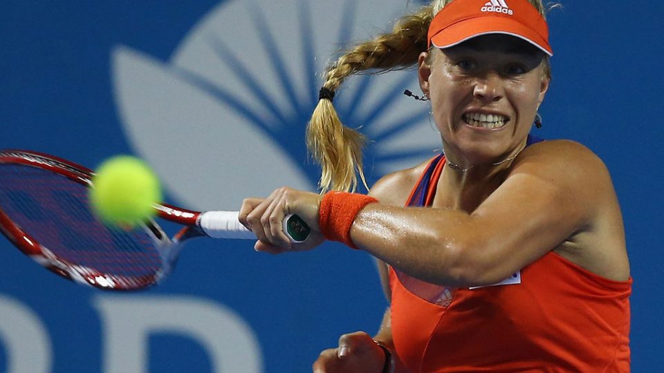 Angelique Kerber, Brisbane International, 2014. GETTY IMAGES