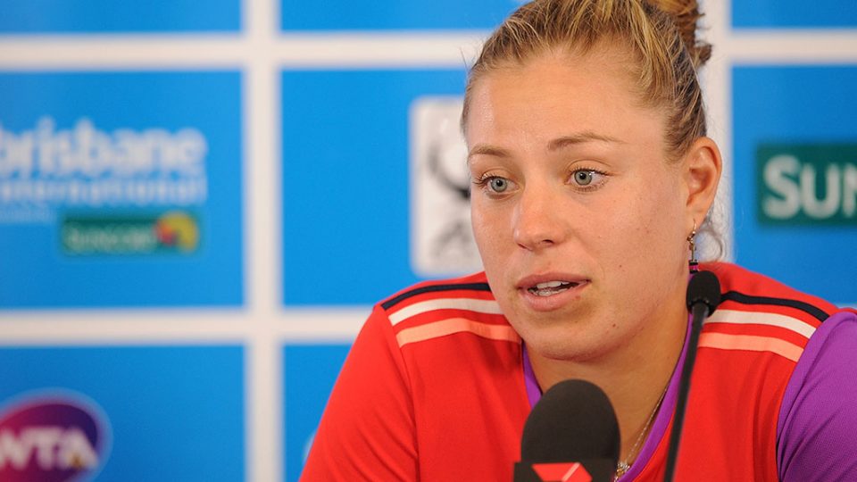 Angelique Kerber, Brisbane International, 2014. MATT ROBERTS