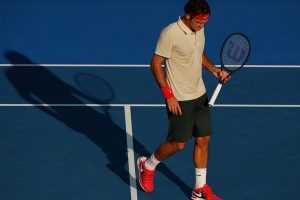 Roger Federer, Brisbane International, 2014. GETTY IMAGES